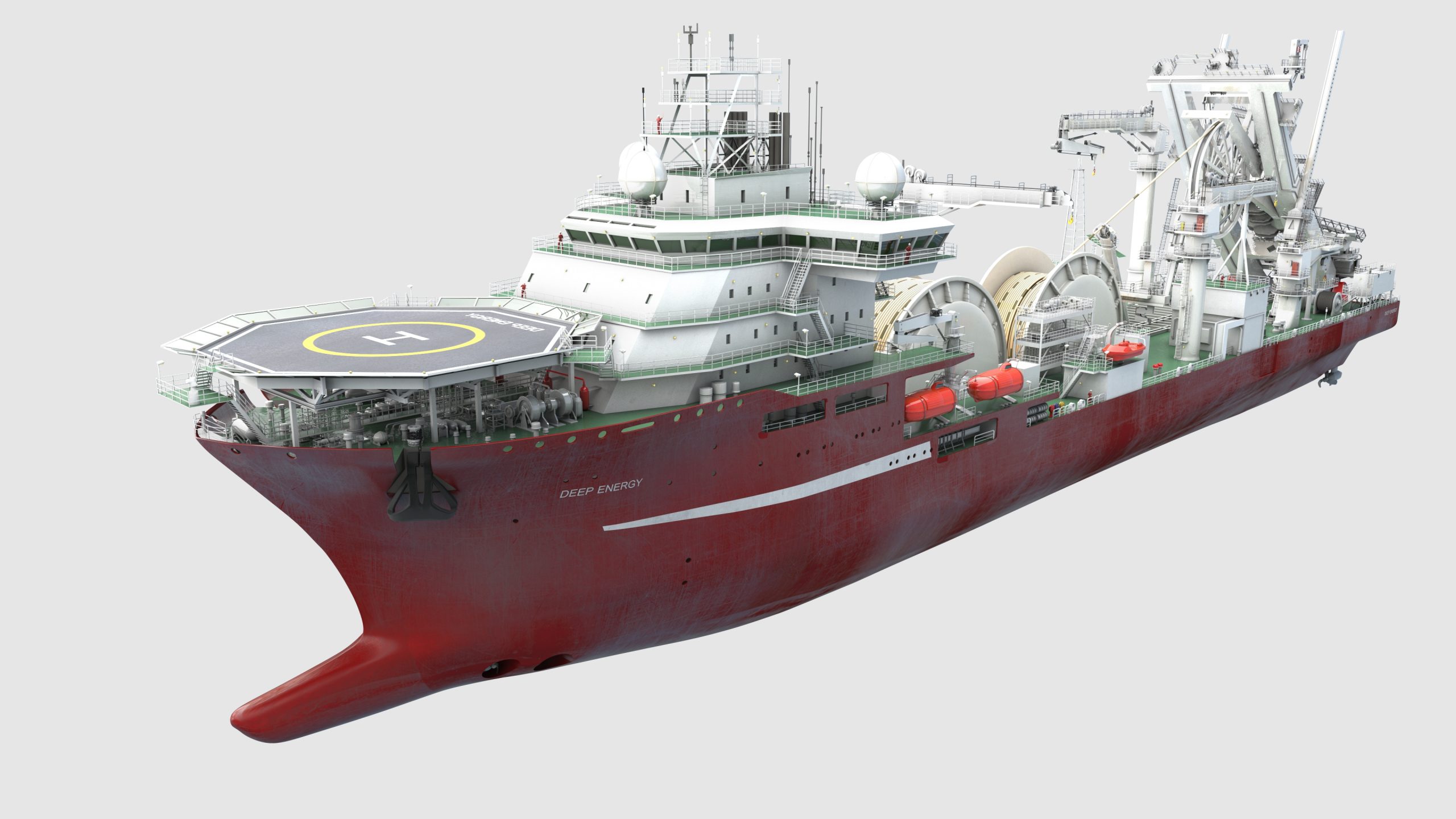 3d,Illustration,Of,Pipe,Lay,Deep,Energy,Vessels